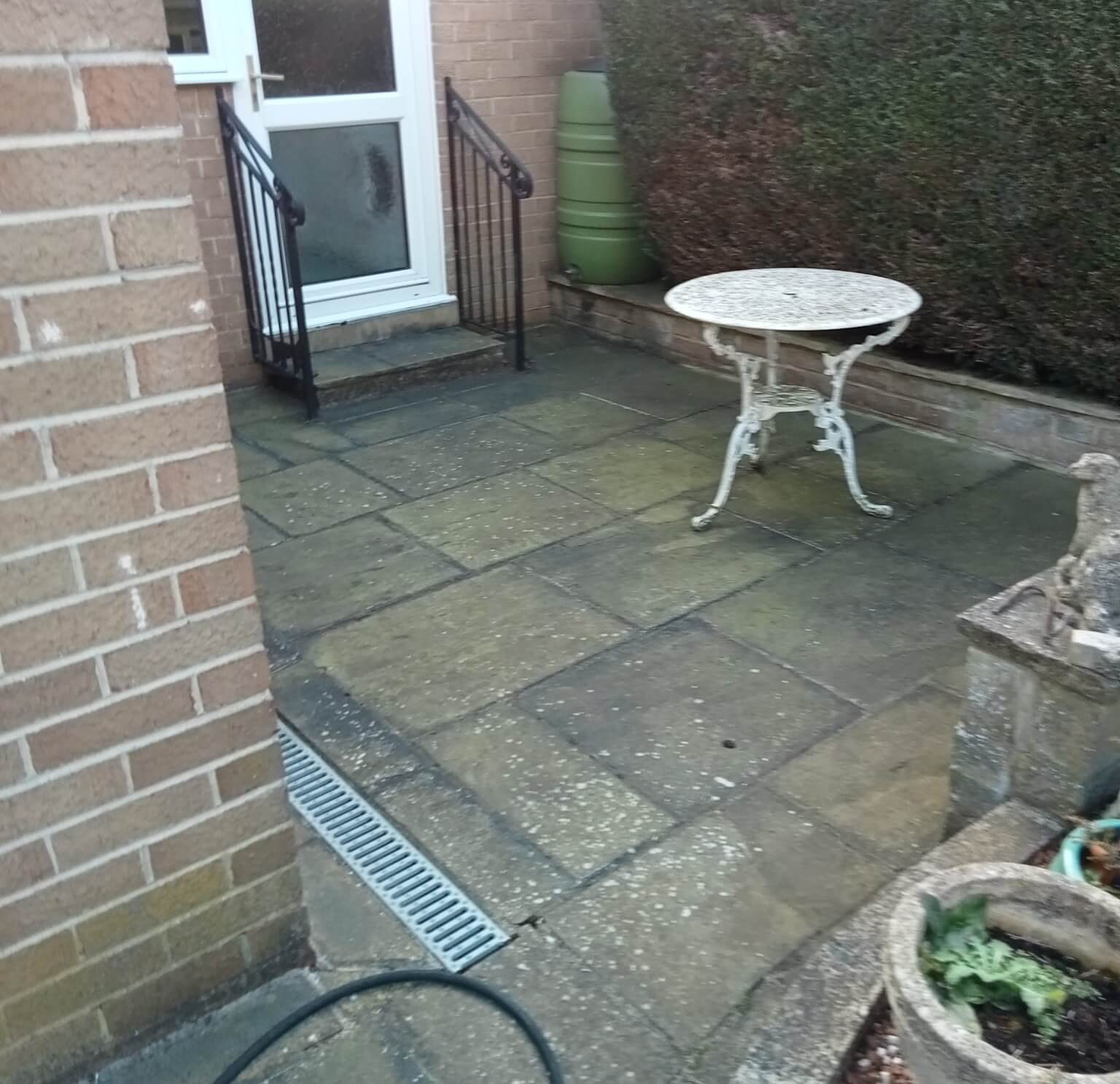 clarkes exterior cleaning - before 1